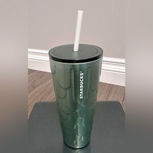 BNWT Starbucks Mermaid Scales Siren Tail Venti Stainless Steel Cold Cup
